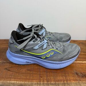 Saucony Guide 16 Gray and Blue Athletic Shoes, Women’s 8.5W
